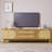 Elegant Rattan TV Stand for TVs up to 75", Modern Farmhouse Media Console with Solid Wood Legs, Perfect for Living Room or Home Theater-1400927962