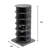 Grey 6-Layer 360 Rotating Shoe Locker, Space Saving, Fits 24 Pairs, Modern Appearance Chest Organizer Cabinet, 6 Layers, Accommodates Easy To Construct, Fashionable Design-1744866453
