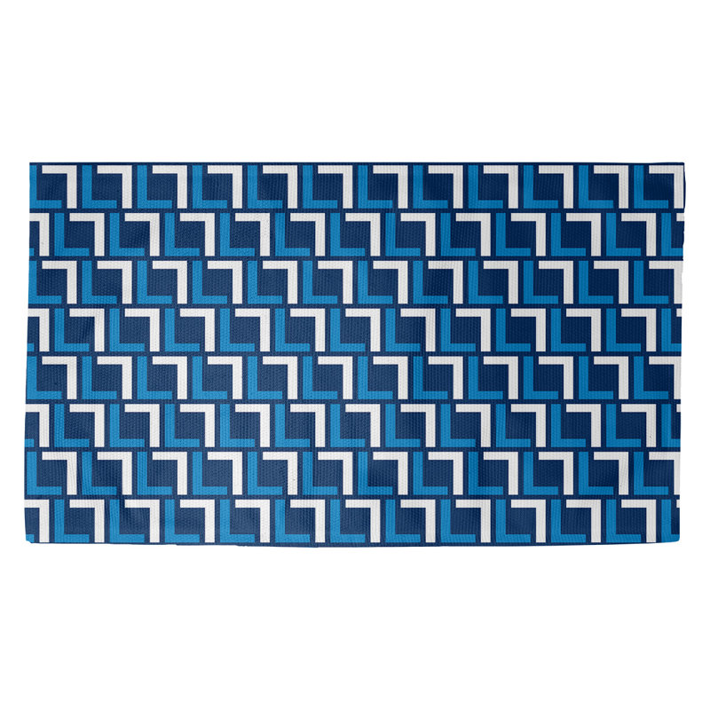 Geometric Indoor Rug, Rectangle 3' x 5'