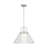 Liouet 1 Light Kitchen Pendant With Clear Ribbed Shade-112699528-112699527