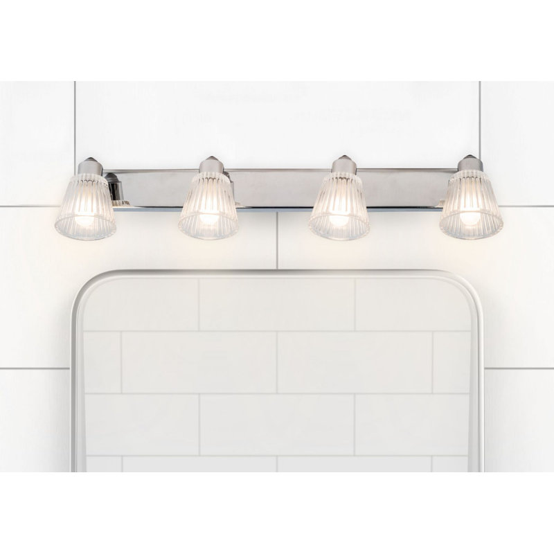 Airicka 4 - Light Vanity Light, Polished Chrome