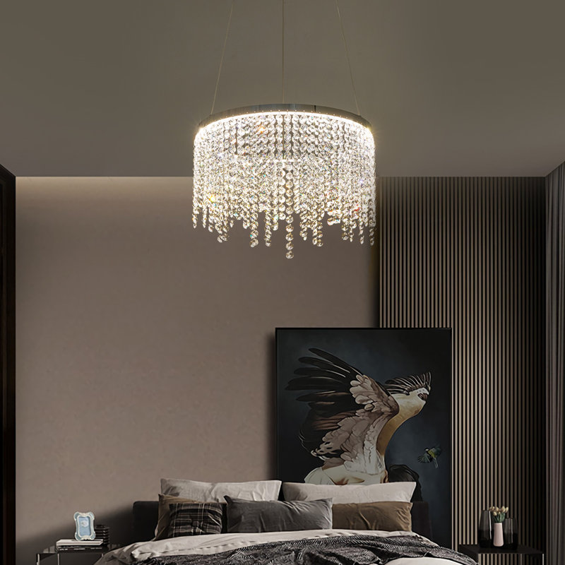 Lustre géométrique à DEL Pociask