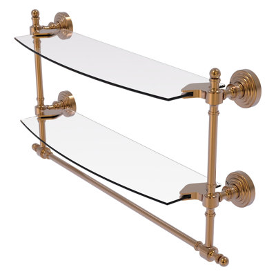 Retro Wave 2 Piece Tiered Shelf