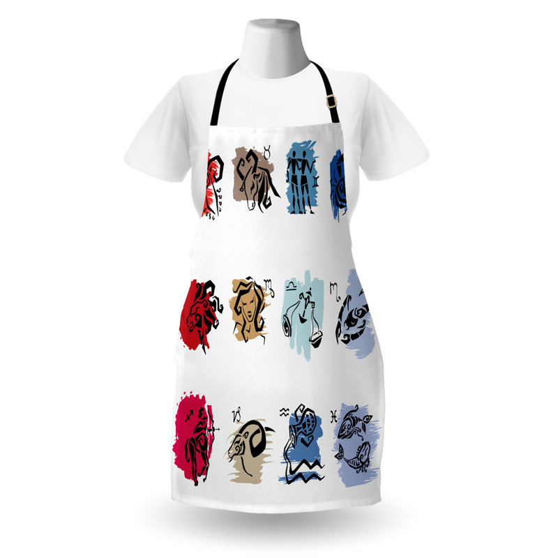 No Pattern Bib Apron