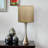 Burlap Drum Lamp Shade ( Spider )-113004861-113004857