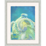 Octopus Aesthetic Painting