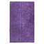 Tapis de couleur mauve en laine fabriqué à la main 5 x 8,3 pi de couleur turque, Great 4 Modern Interiors