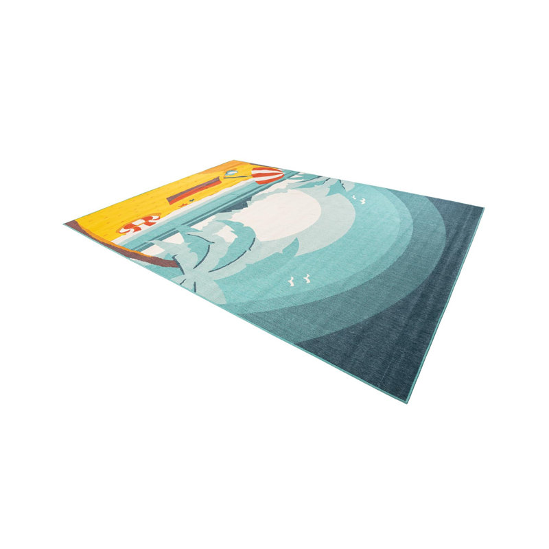 Angelys Indoor/Outdoor Area Rug, Rectangle 7'10" x 10'