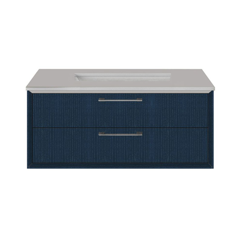 Gemelli 30'' W Single Stone Vanity Top, Polished White