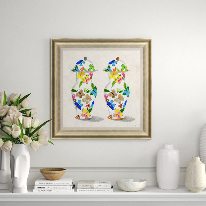 Lepidoptera Jars Giclee Print by Dana Gibson