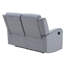 Niabi reclining loveseat with square arms