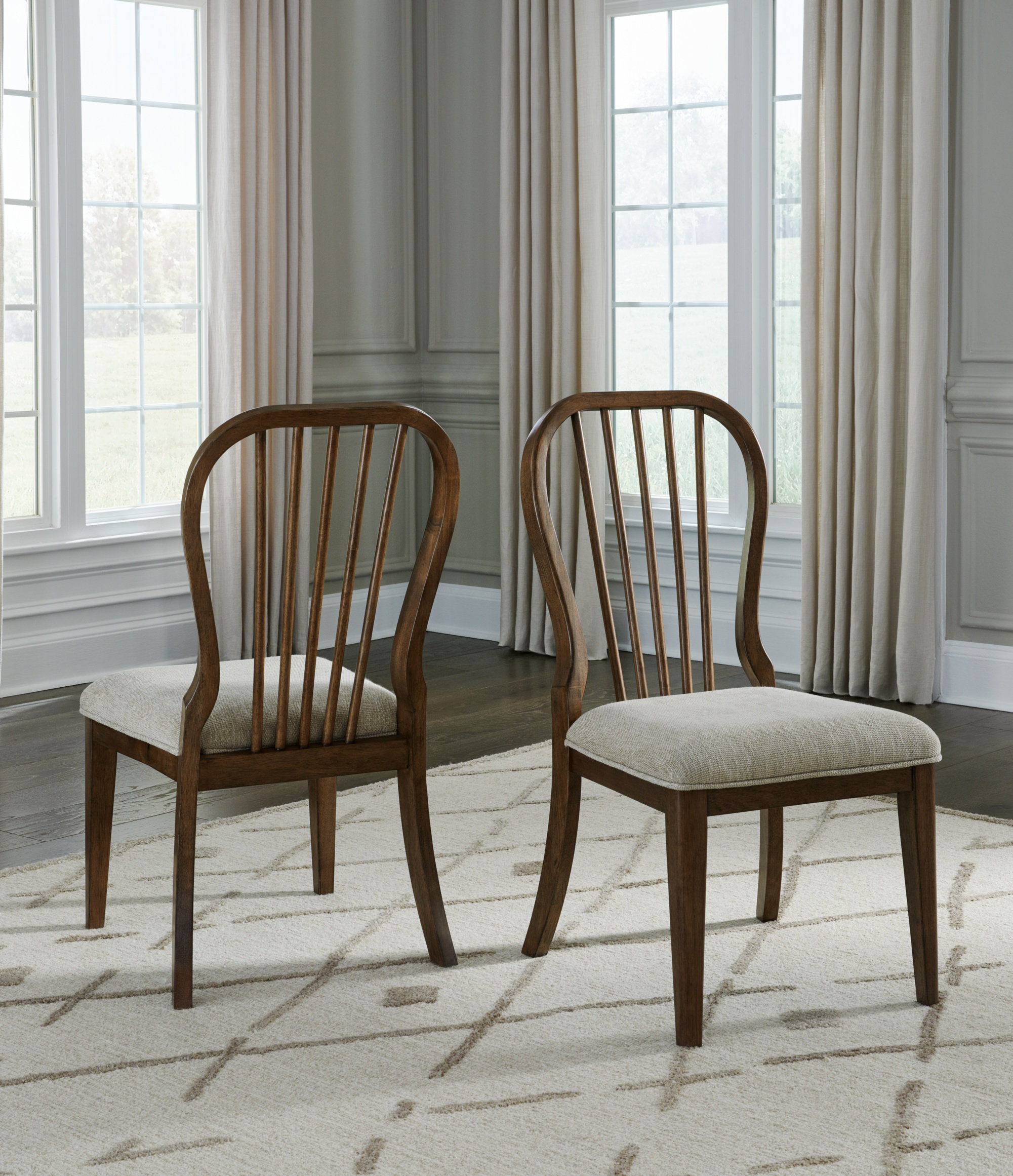 Lark Manor™ Ezechiele Dining Chair (Set Of 2) | Wayfair