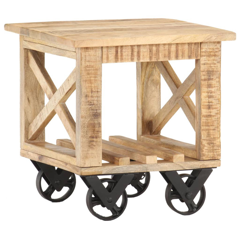 Kristina Wheel End Table