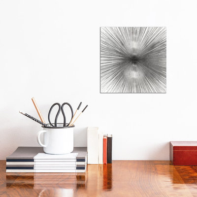 Radiant Silver by Abby Young - Print on Canvas