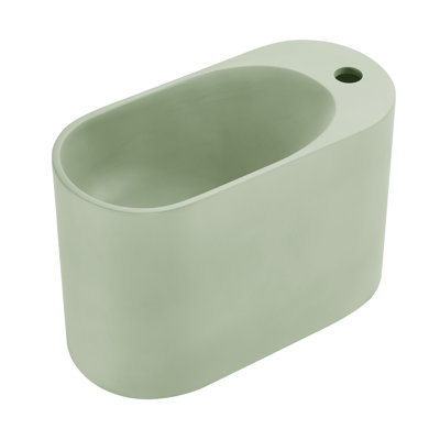 Terre 17.5" Right Side Faucet Wall-Mount Bathroom Sink