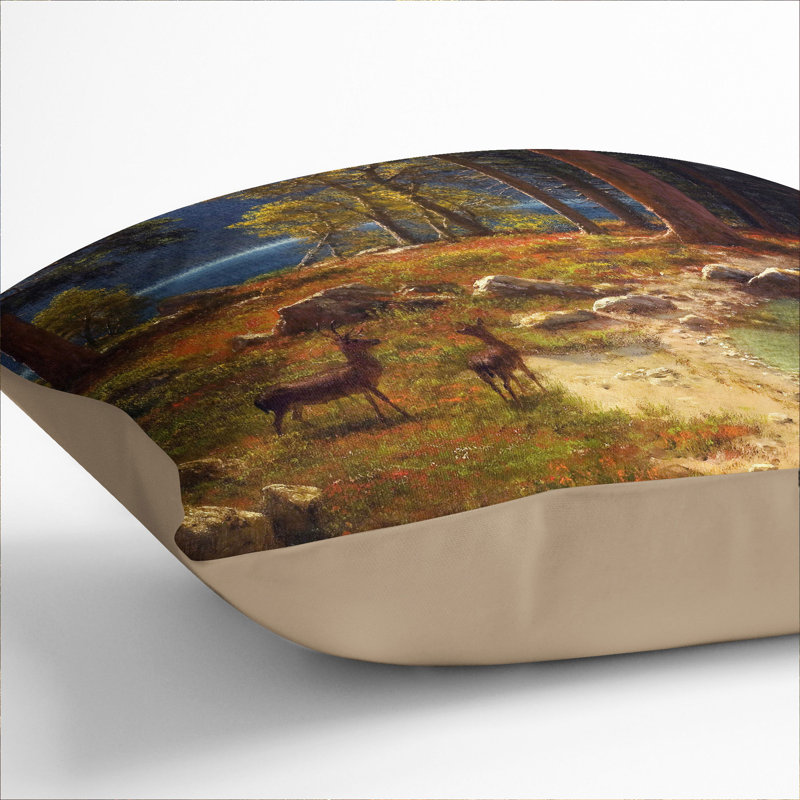 Square Cushion, 55cm H x 55cm W x 20cm D, Stone