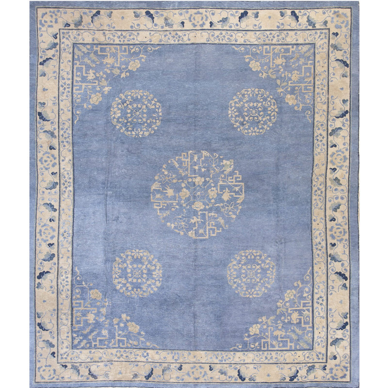 Tapis chinois en soie antique Luxurious Pile