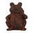 Resin Thinking Frog Statue