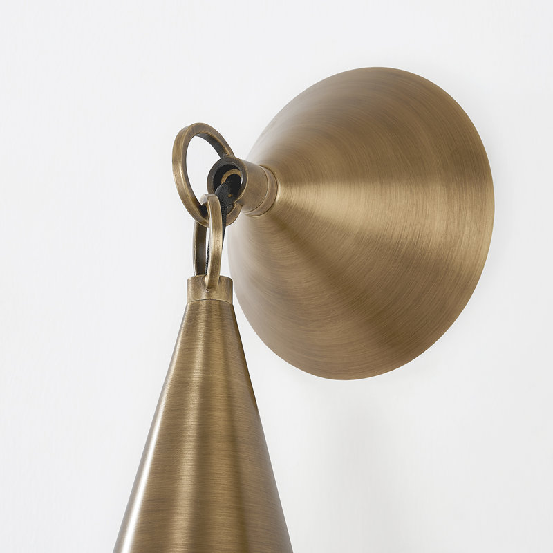Brass Armed Sconce