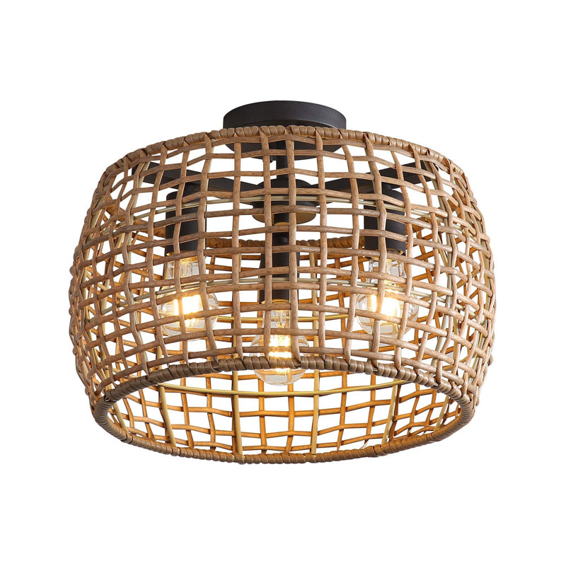 Virga 3-Light Semi-Flush Mount
