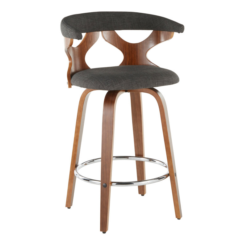 Tabouret de comptoir contemporain, Noir