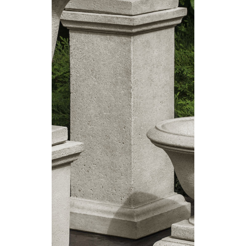 Wolcott Pedestal, 22.5'' H x 10.25'' W x 10.25'' D, Natural