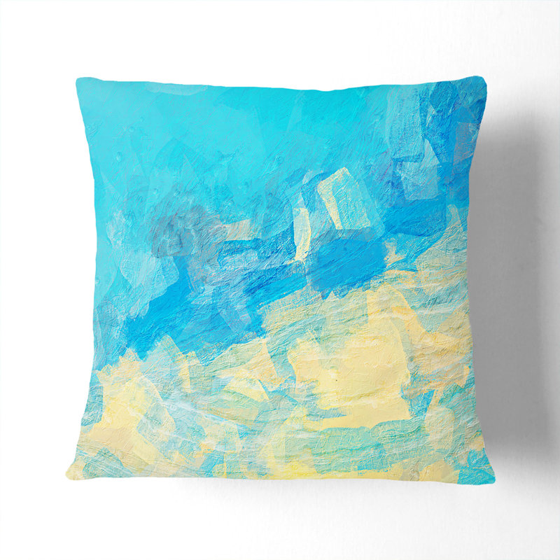 Square Throw Cushion, 40cm H x 40cm W x 15cm D