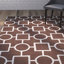 Tapis géométrique en laine touffeté à la main Deedgra-2063894025