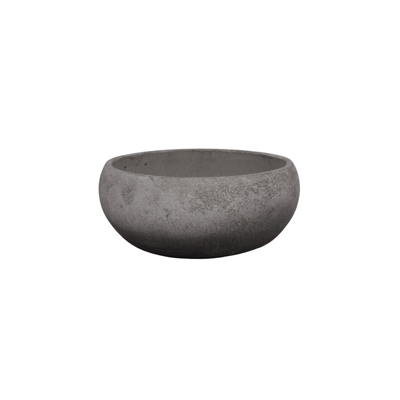Cement Pot Antique Black