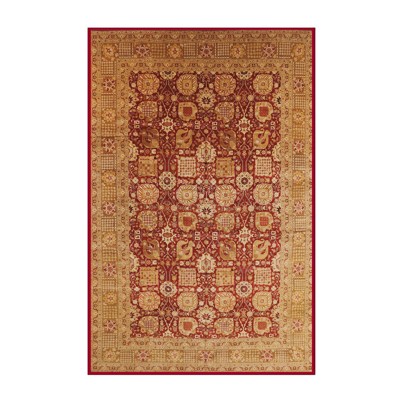Tapis orange Thjodulf, Rectangle 7 pi x 10 pi