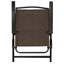 Chaise pliante réglable