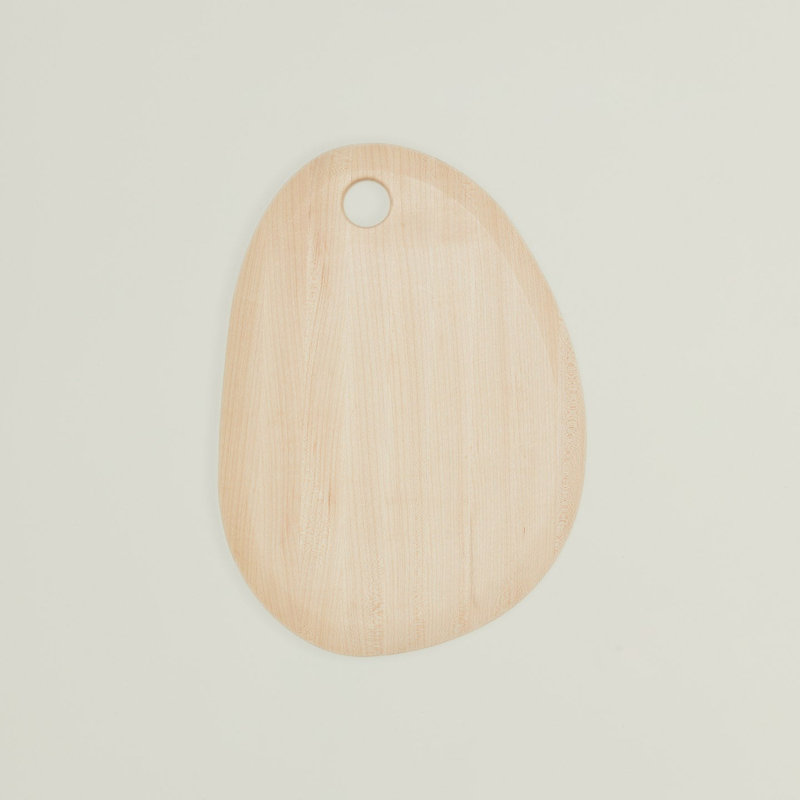 Pebble Cutting Board - Medium, 21.4" x 15.25", Maple Wood