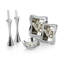 Ensemble de chandelles en métal 2 pièces Aquila-27898386