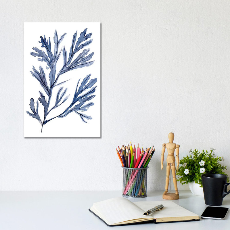 Seaweed Under Water I by Melissa Wang - Wrapped Canvas Gallery-Wrapped Canvas Giclée, 30.48cm H x 20.32cm W x 1.9cm D