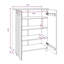 Armoire à chaussures avec rangement à 4 niveaux Hamar-1502542789