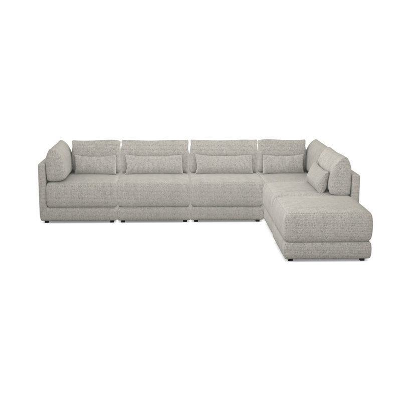 Canapé modulaire 6 pièces Ease, Graphite Tuck