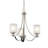 3 - Light Dimmable Empire Chandelier