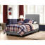 Lit simple pour chambre à coucher, revêtu d'étincelle blanche avec revêtement-819393865-1069773075