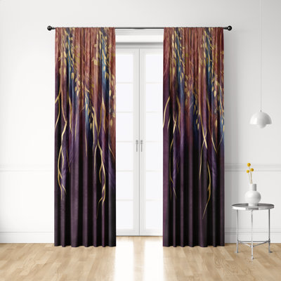Semi Sheer Curtain Pair