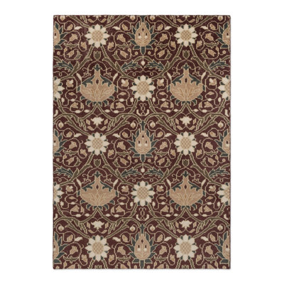 Handmade Wool Floral Area Rug