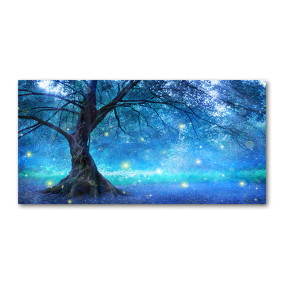 Fairy Tree Landscape - Wrapped Canvas Print