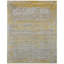 High-Quality Hand-Knotted Silver And Gold Area Rug