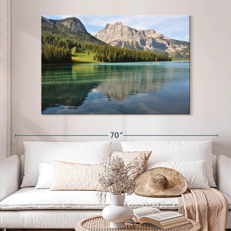 Mont Alvord dans le lac Emerald, H 34 po x l 51 po