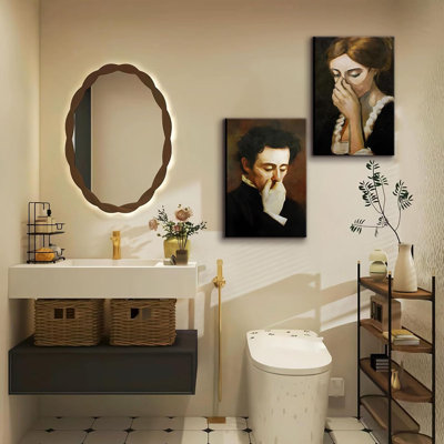2 Piece Wrapped Canvas Wall Art