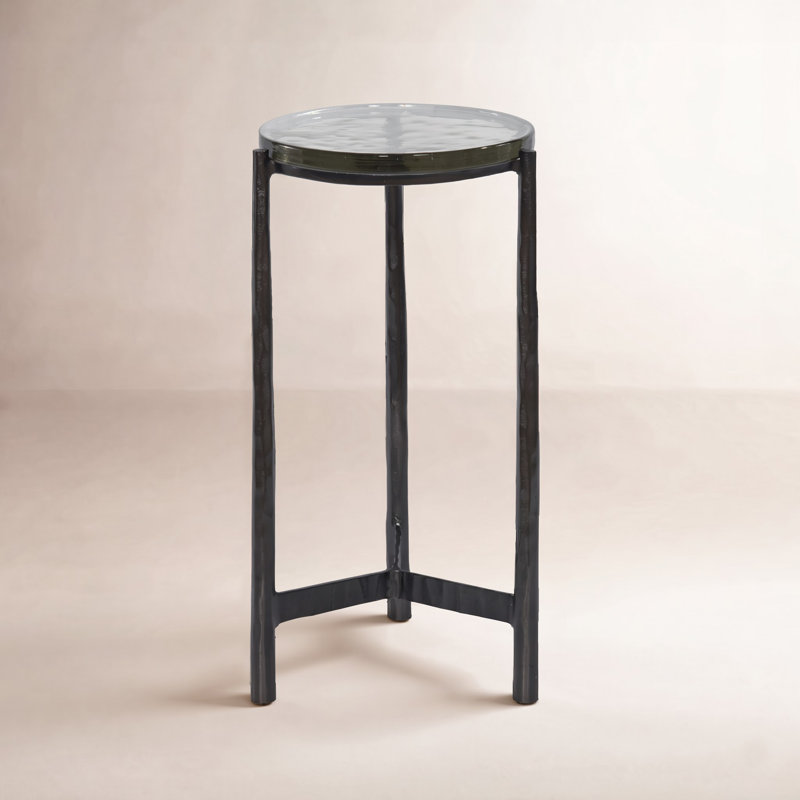 Glass End Table