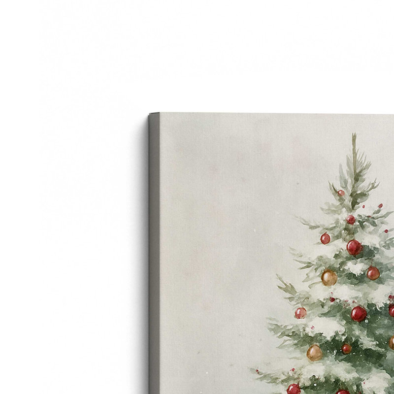 Impression sur toile Evergreen Glow, H 48 po x l 32 po, Toile tendue avec châssis