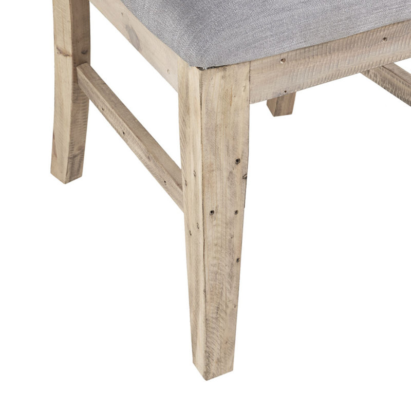 Chaise de salle à manger (ensemble de 2 pièces), Naturel