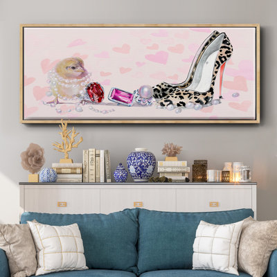 «Cute Couture Collection D», toile encadrée