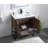 Gerard 30'' Single Bathroom Vanity with Porcelain Top-873540283