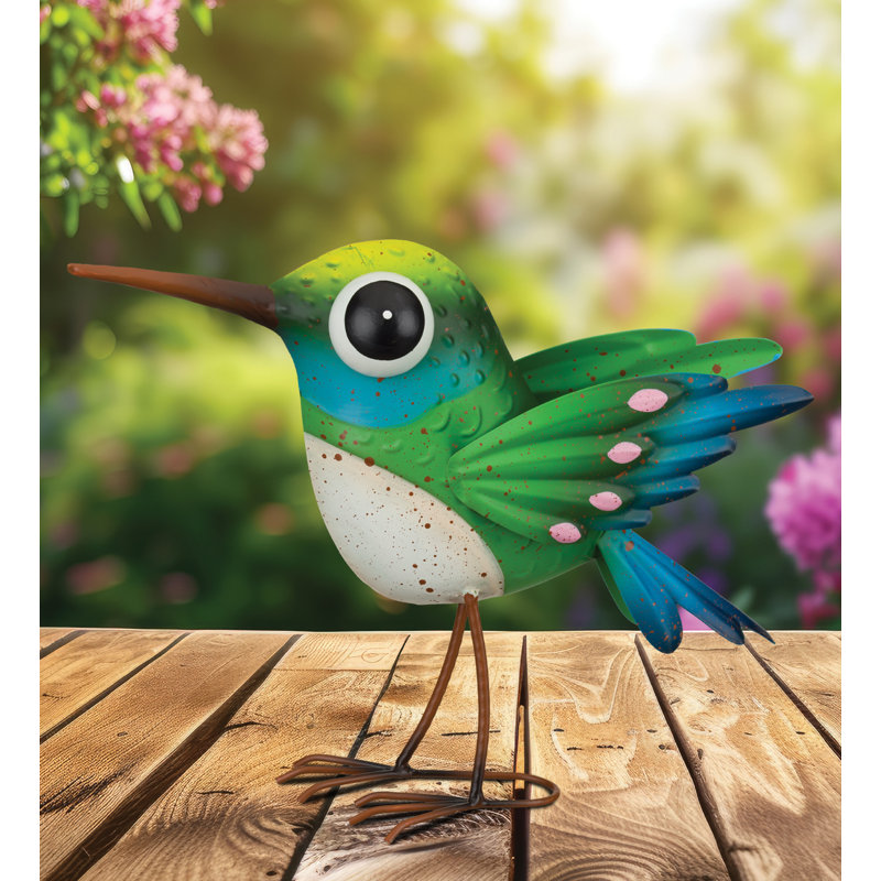 Bird Decor 9" - Hummingbird